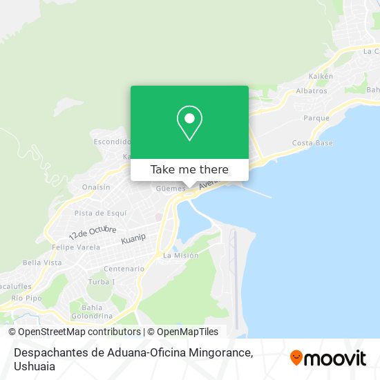 Mapa de Despachantes de Aduana-Oficina Mingorance