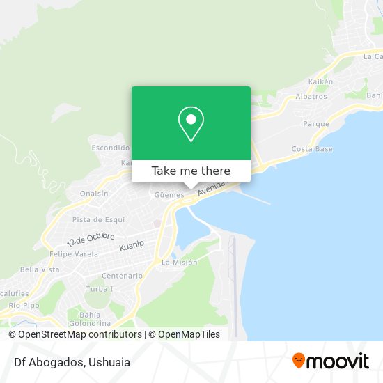 Mapa de Df Abogados