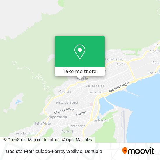 Gasista Matriculado-Ferreyra Silvio map