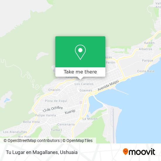 Tu Lugar en Magallanes map