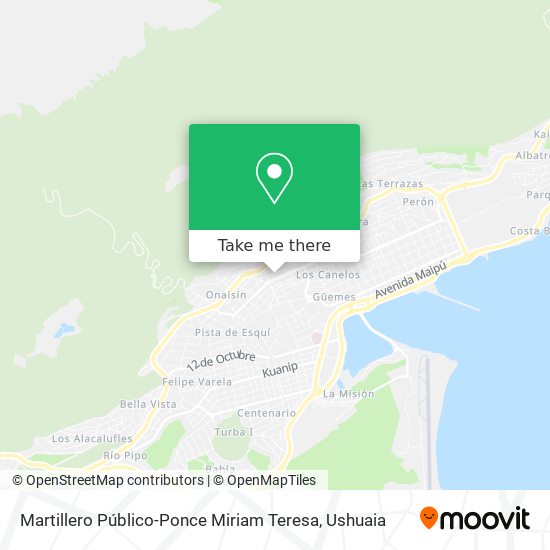 Mapa de Martillero Público-Ponce Miriam Teresa