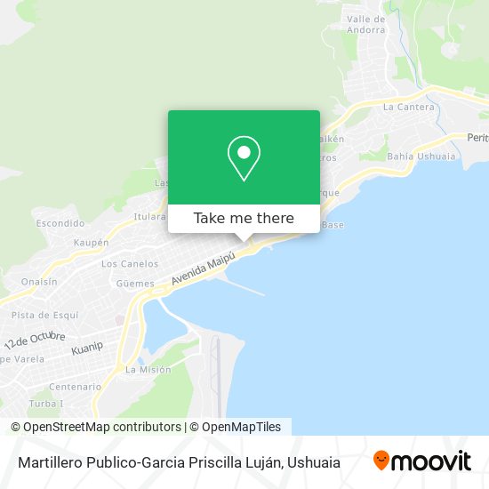 Martillero Publico-Garcia Priscilla Luján map
