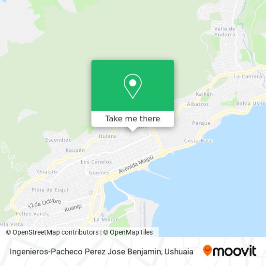 Mapa de Ingenieros-Pacheco Perez Jose Benjamin