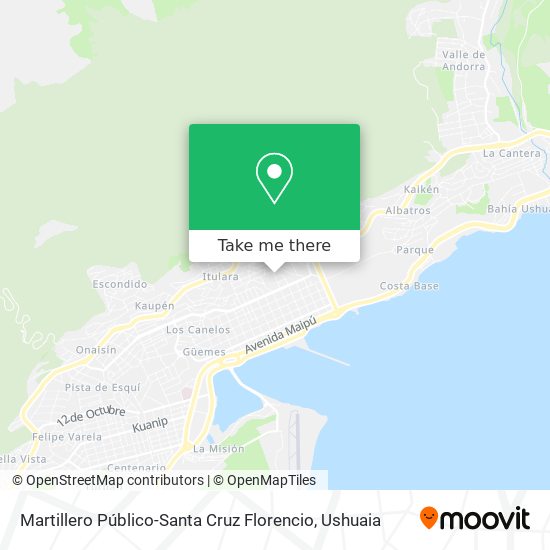 Martillero Público-Santa Cruz Florencio map