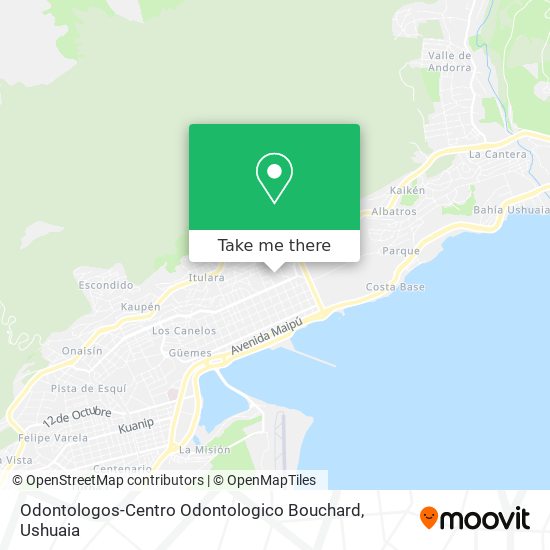 Mapa de Odontologos-Centro Odontologico Bouchard
