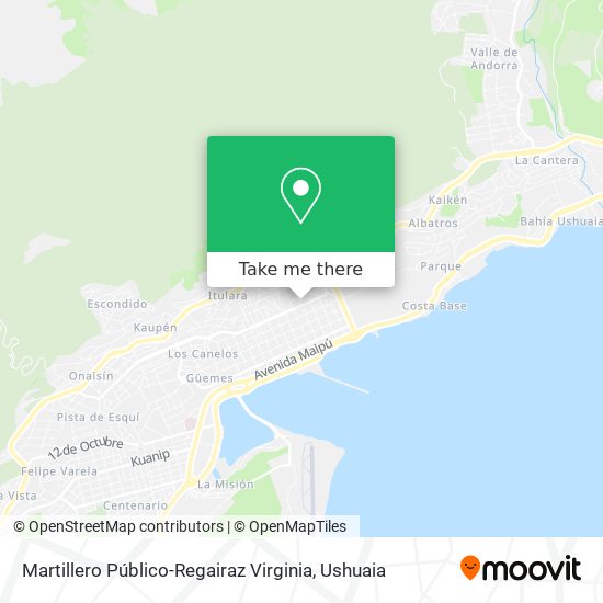 Martillero Público-Regairaz Virginia map