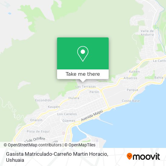 Gasista Matriculado-Carreño Martin Horacio map