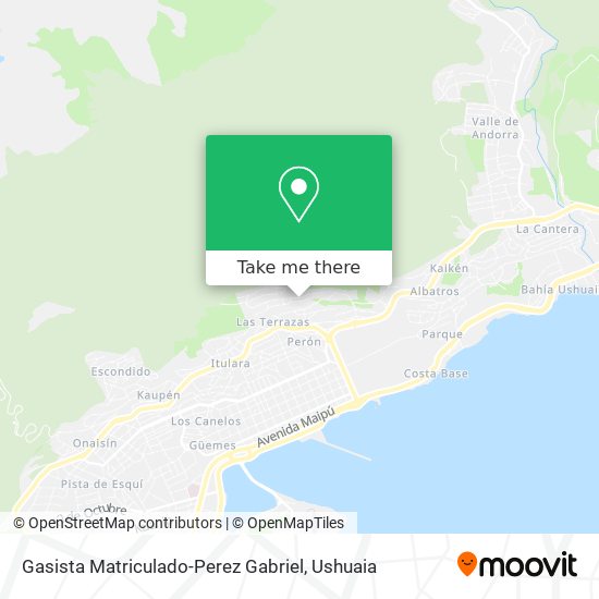 Gasista Matriculado-Perez Gabriel map
