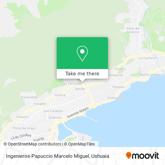 Mapa de Ingenieros-Papuccio Marcelo Miguel