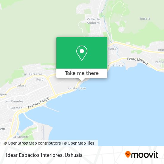 Idear Espacios Interiores map