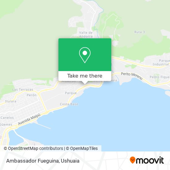 Mapa de Ambassador Fueguina