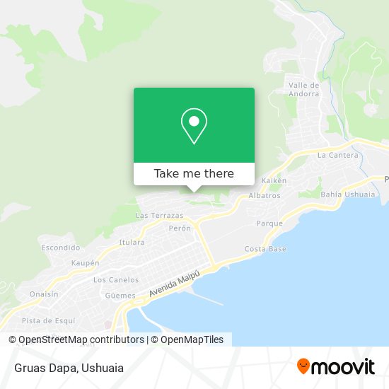 Mapa de Gruas Dapa