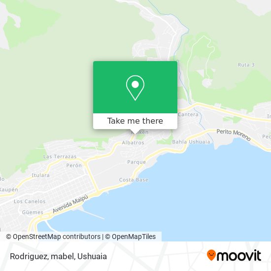 Mapa de Rodriguez, mabel