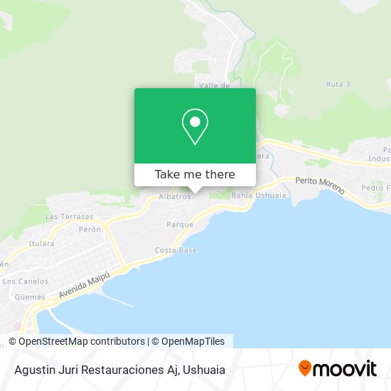 Mapa de Agustin Juri Restauraciones Aj