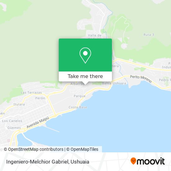 Ingeniero-Melchior Gabriel map