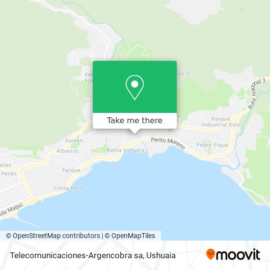 Telecomunicaciones-Argencobra sa map