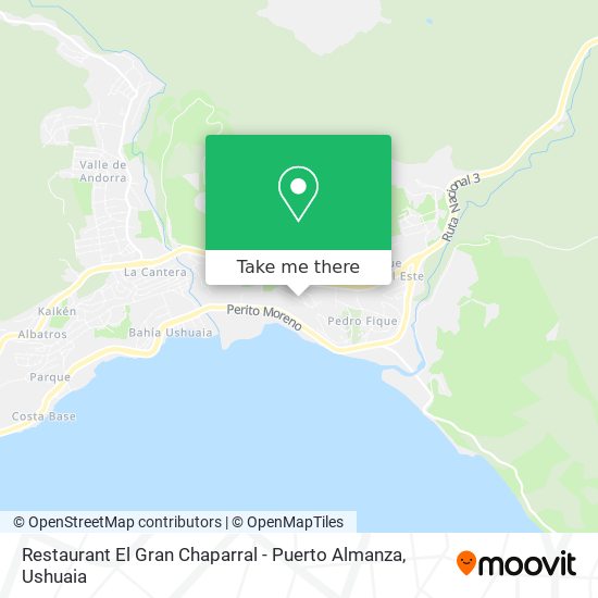 Restaurant El Gran Chaparral - Puerto Almanza map