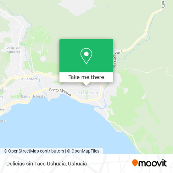 Delicias sin Tacc Ushuaia map