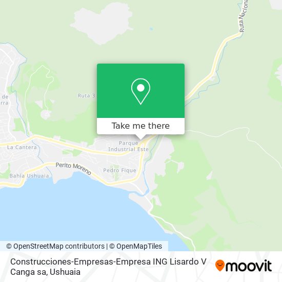 Construcciones-Empresas-Empresa ING Lisardo V Canga sa map