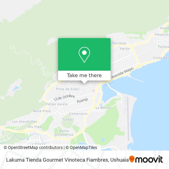 Lakuma Tienda Gourmet Vinoteca Fiambres map