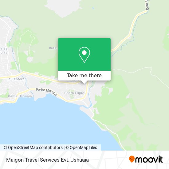 Mapa de Maigon Travel Services Evt