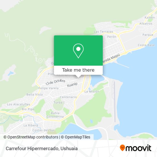 Mapa de Carrefour Hipermercado
