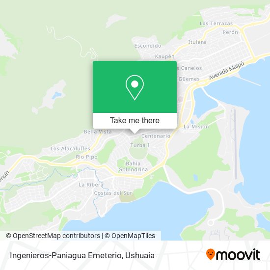 Ingenieros-Paniagua Emeterio map