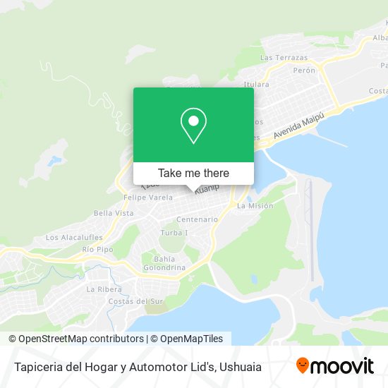 Tapiceria del Hogar y Automotor Lid's map