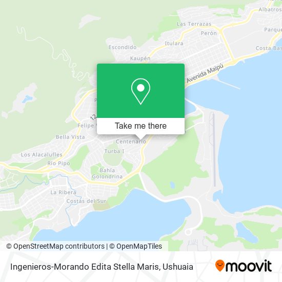 Ingenieros-Morando Edita Stella Maris map