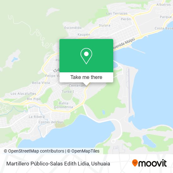 Mapa de Martillero Público-Salas Edith Lidia