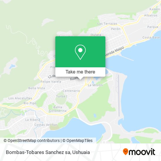 Bombas-Tobares Sanchez sa map