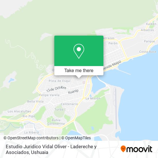 Estudio Juridico Vidal Oliver - Ladereche y Asociados map