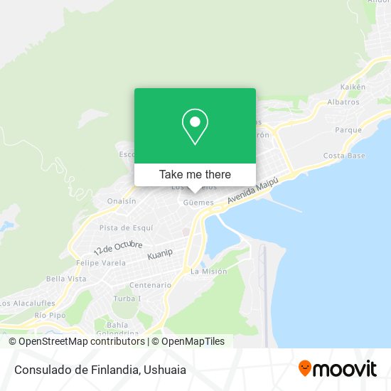 Consulado de Finlandia map