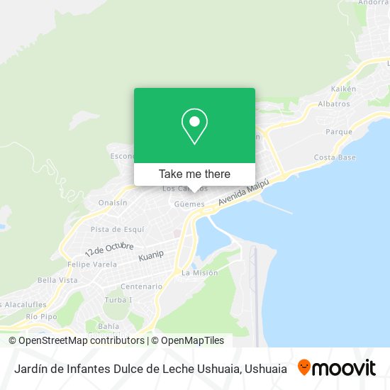 Jardín de Infantes Dulce de Leche Ushuaia map