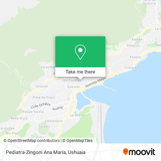 Pediatra-Zingoni Ana María map