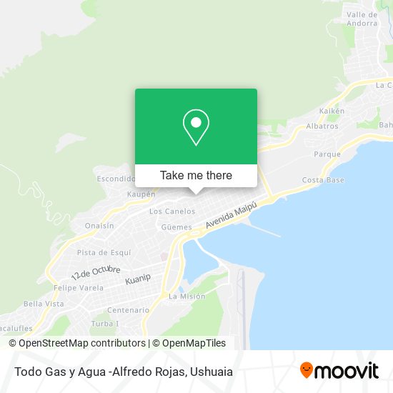 Mapa de Todo Gas y Agua -Alfredo Rojas
