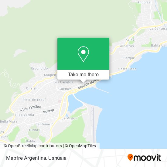 Mapfre Argentina map