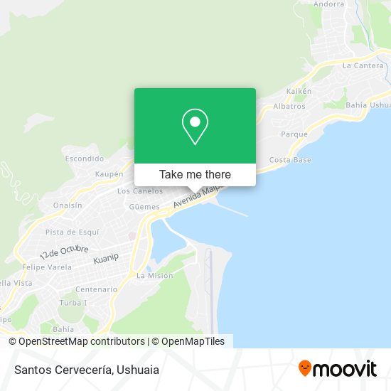 Mapa de Santos Cervecería