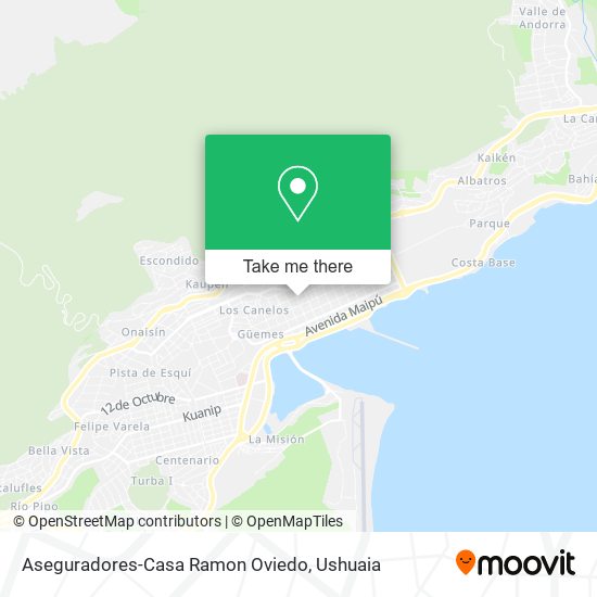 Aseguradores-Casa Ramon Oviedo map