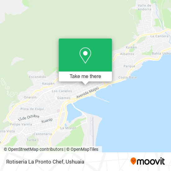 Rotiseria La Pronto Chef map