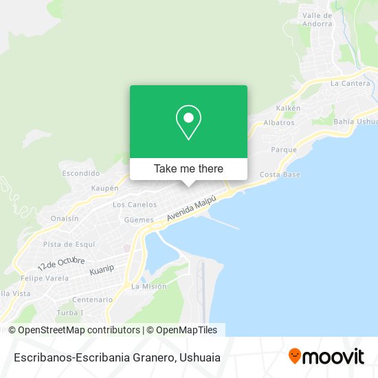 Escribanos-Escribania Granero map