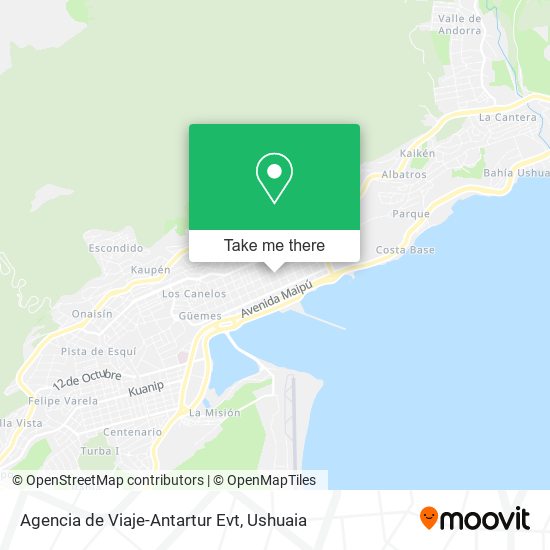 Agencia de Viaje-Antartur Evt map