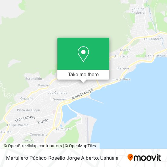 Mapa de Martillero Público-Rosello Jorge Alberto