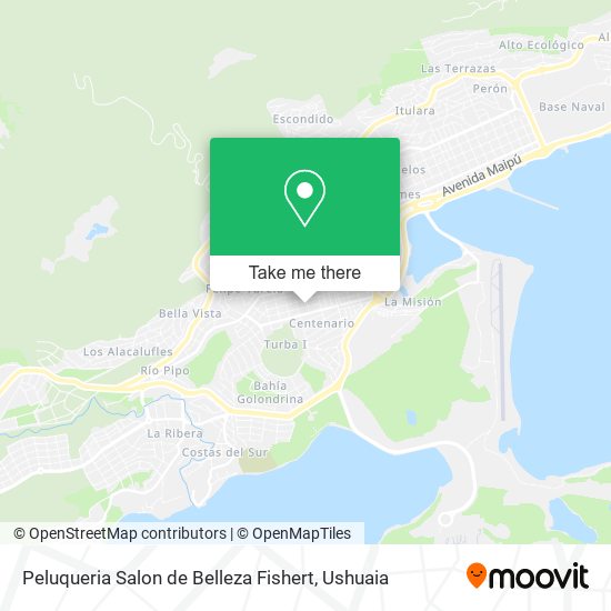 Peluqueria Salon de Belleza Fishert map