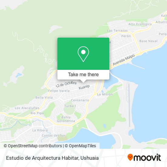 Estudio de Arquitectura Habitar map