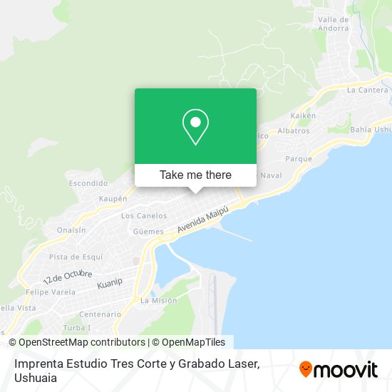 Imprenta Estudio Tres Corte y Grabado Laser map