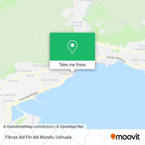 Mapa de Fibras del Fin del Mundo