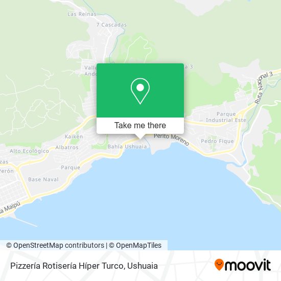 Pizzería Rotisería Híper Turco map
