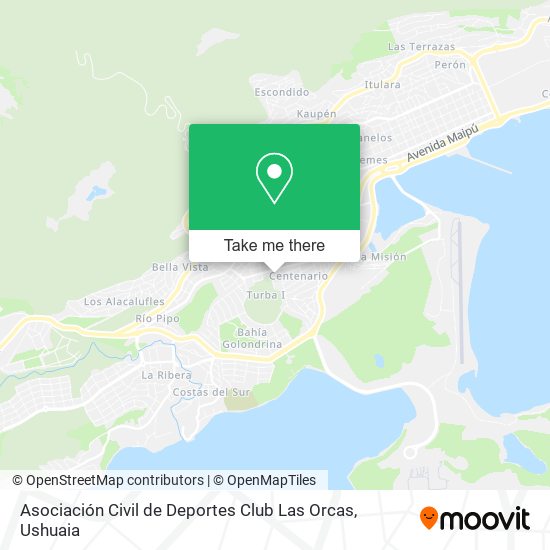 Asociación Civil de Deportes Club Las Orcas map