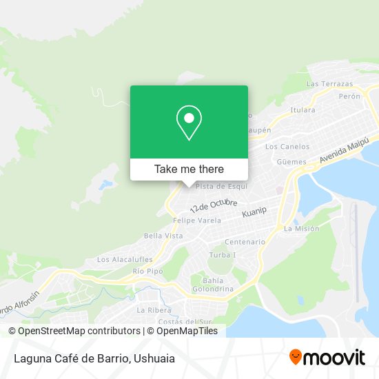 Mapa de Laguna Café de Barrio